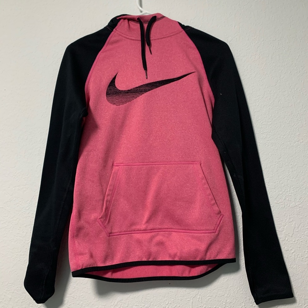 Pink nike hoodie